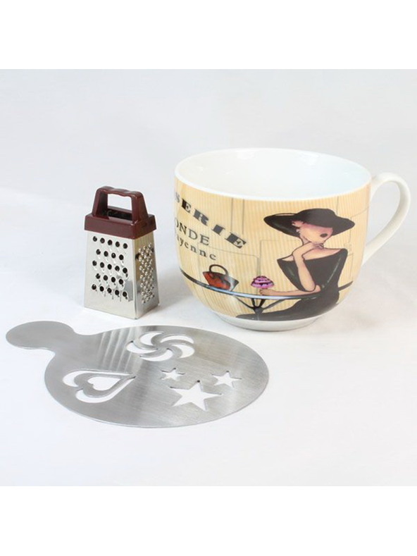 Casa de Engel Керамична чаша с подсипвач и стъргалка, 0/30