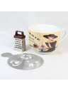 Casa de Engel Керамична чаша с подсипвач и стъргалка, 0/30
