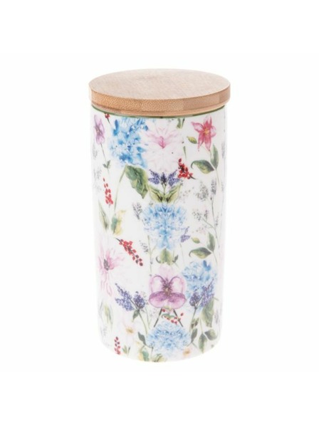 Casa de Engel Порцеланов буркан с бамбуков капак, 500 мл, 6/24