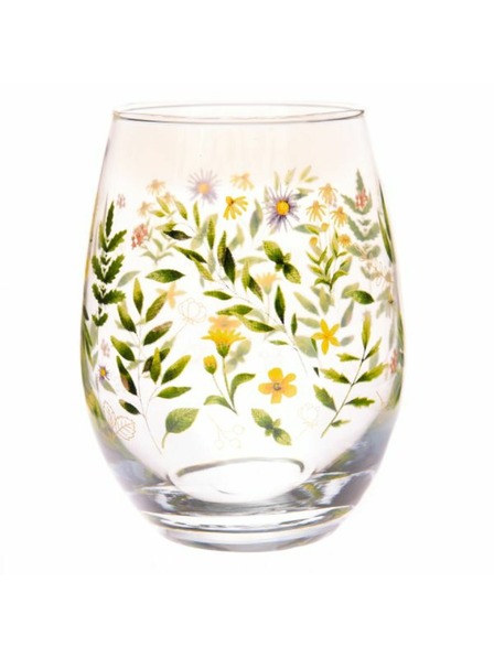 Casa de Engel Стъклена чаша - полски цветя, 420мл, 6/48