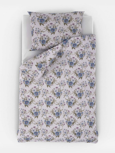 Kvalitex Памучно спално бельо PROVENCE COLLECTION 140x200, 70x90cm ELISA синьо