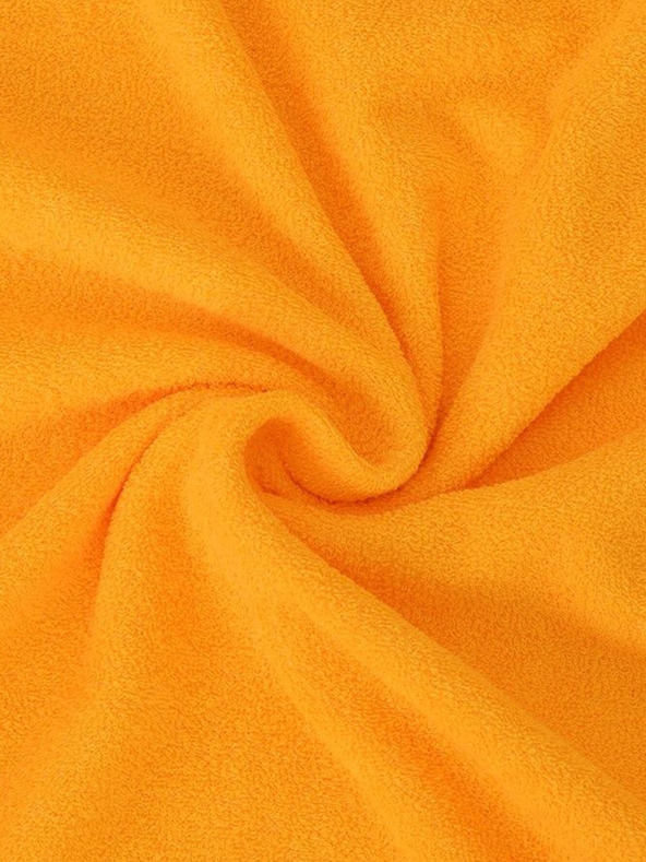 Kvalitex Фротиран чаршаф 100x200 см наситено жълт