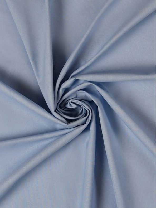 Kvalitex Памучен чаршаф 150x230cm син