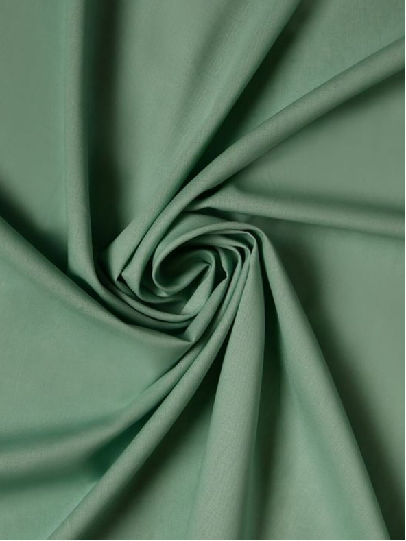 Kvalitex Памучен чаршаф 150x230cm зелен