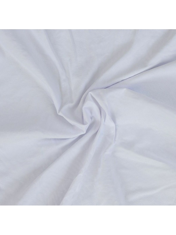 Kvalitex Jersey чаршаф с лайкра 220x200см бял Kvalitex