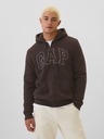 GAP Sherpa суитшърт с лого GAP