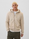 GAP Sherpa суитшърт с лого GAP