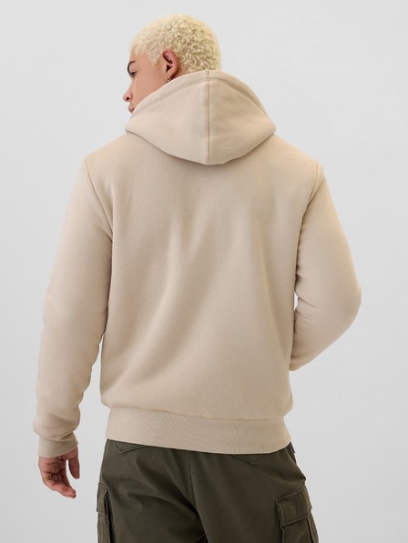 GAP Sherpa суитшърт с лого GAP