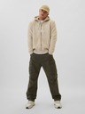 GAP Sherpa суитшърт с лого GAP