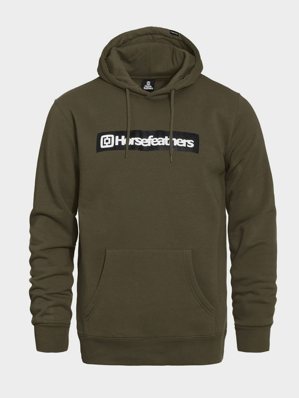 Horsefeathers Суитшърт Drown - изгоряла маслина размер L HORSEFEATHERS