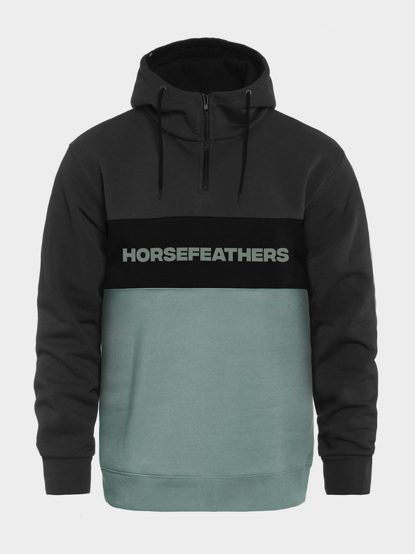 Horsefeathers Суитшърт Fulton - синя мъгла размер L HORSEFEATHERS