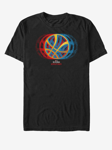 ZOOT.Fan Черна унисекс тениска Marvel Gradient Seal