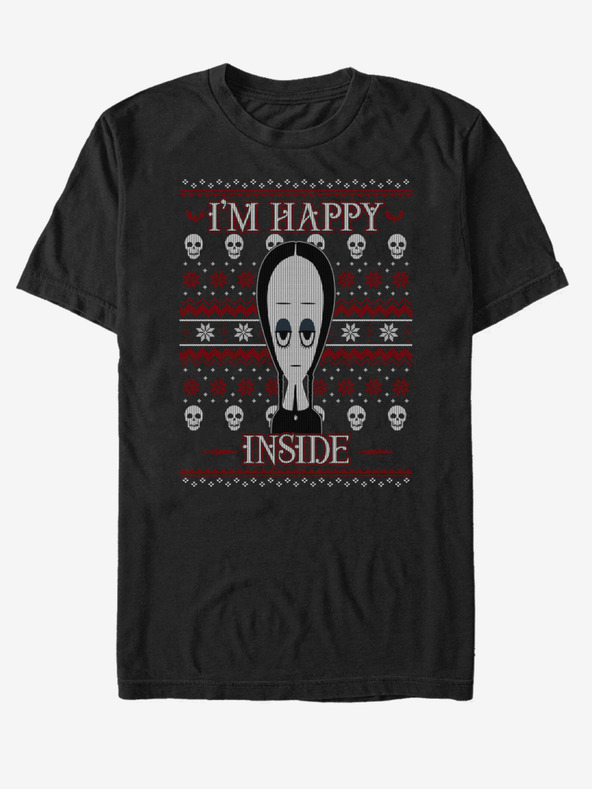 ZOOT.Fan Черна унисекс тениска ZOOT.Fan MGM Happy Inside