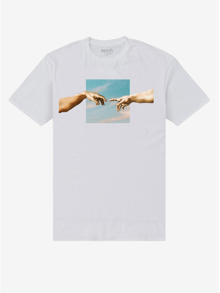 ZOOT.Fan Бяла тениска apoh London apoh Микеланджело Сътворението