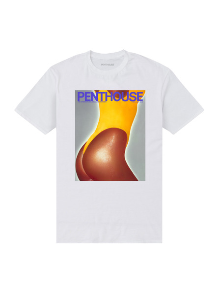 ZOOT.Fan Бяла тениска Penthouse Penthouse 1986 корица