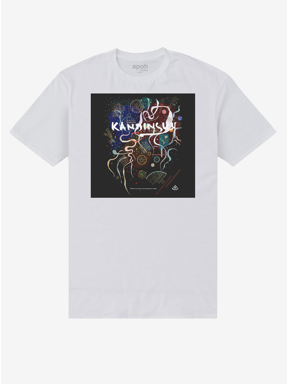 ZOOT.Fan Бяла тениска apoh London apoh Кандински Art Is Free