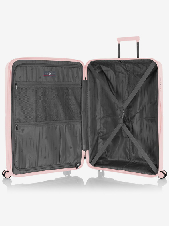 Heys Дамски пътнически куфар Heys Airlite L Blush Pink