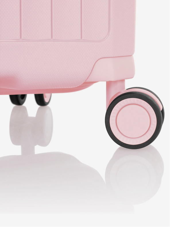 Heys Дамски пътнически куфар Heys Airlite L Blush Pink