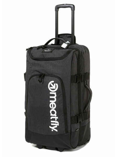 Meatfly Meatfly куфар Contin Heather Charcoal/Black | Черен | Обем 100 л