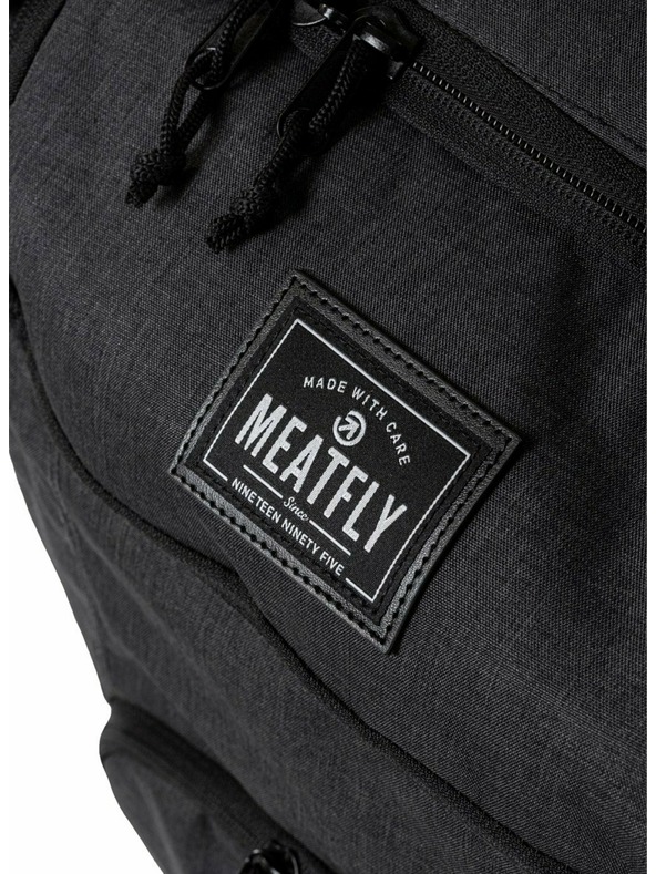 Meatfly Meatfly куфар Contin Heather Charcoal/Black | Черен | Обем 100 л