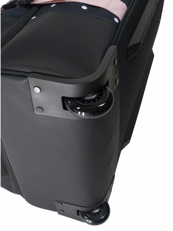 Meatfly Meatfly куфар Contin White Dot / Powder Pink | Черен | Обем 100 л