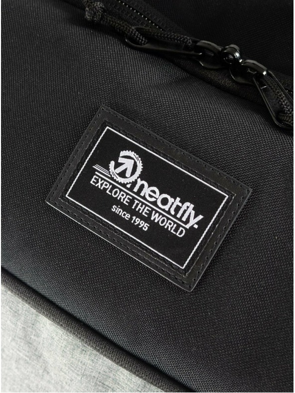 Meatfly Meatfly куфар Contin Grey Heather | Черен | Обем 100 л