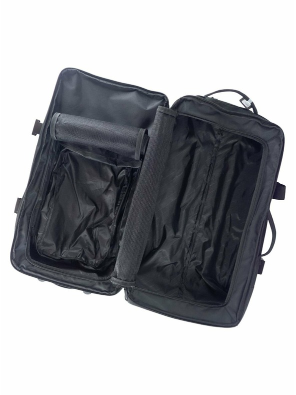 Meatfly Meatfly куфар Contin Grey Heather | Черен | Обем 100 л