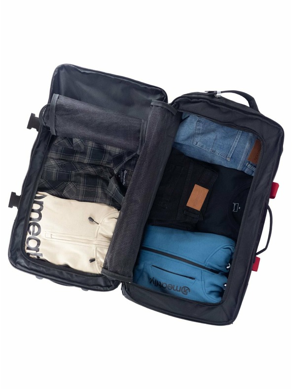 Meatfly Meatfly куфар Contin Morph Black | Черен | Обем 100 л