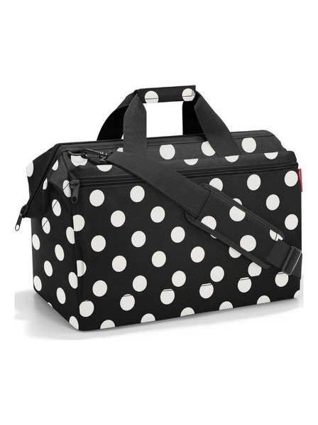 Reisenthel Пътна чанта Reisenthel Allrounder L Pocket Dots White