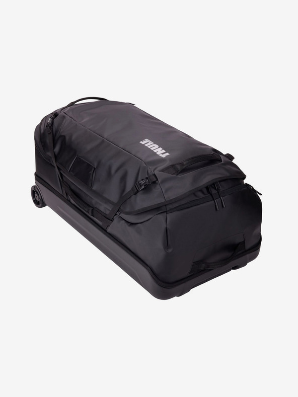 Thule Черна пътна чанта Thule Chasm Duffel с ролка (110 л)