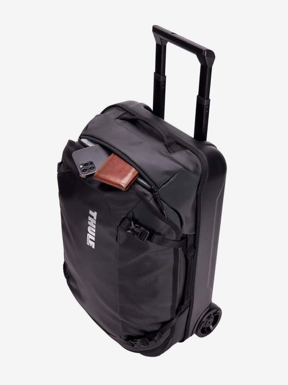 Thule Черна пътна чанта Thule Chasm Carry-on с ролка (40 л)