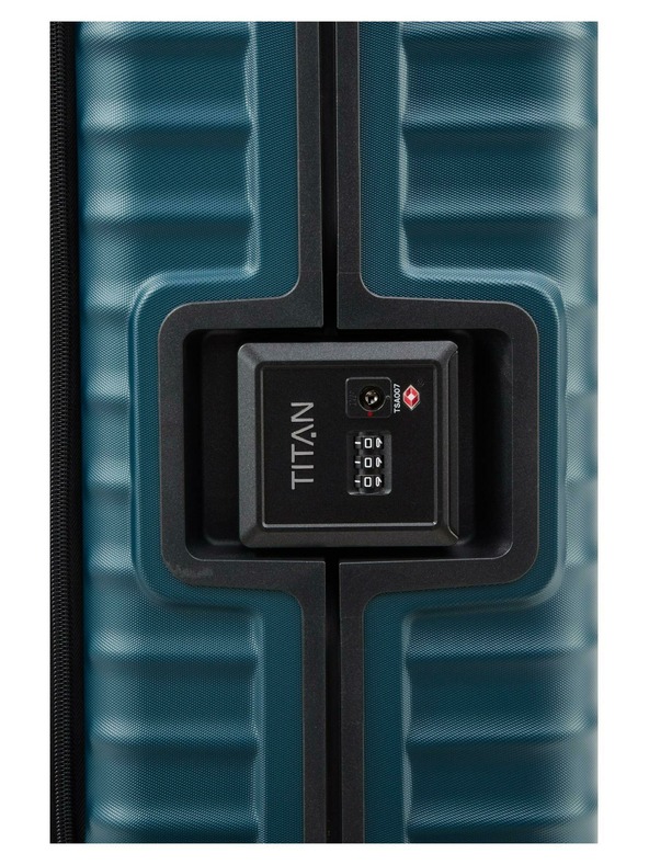 Titan Куфар за пътуване Titan Litron Frame S преден джоб Petrol