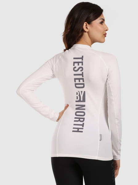 Kilpi Дамска функционална тениска с дълъг ръкав Kilpi SPOLETO-W White