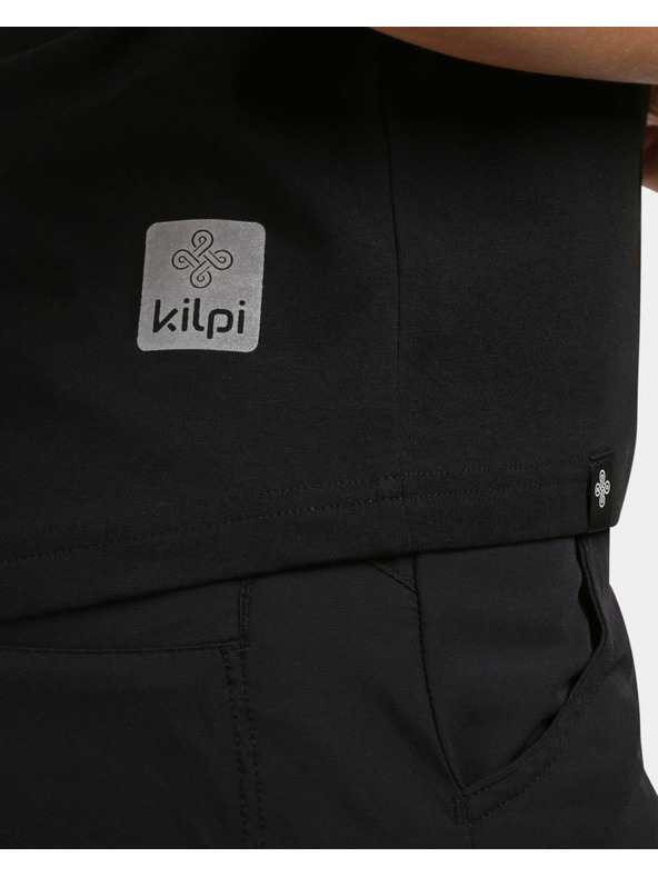 Kilpi Дамска памучна тениска Kilpi ROANE-W Black