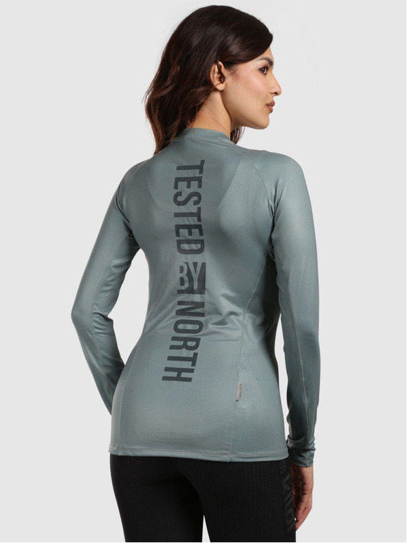 Kilpi Дамска функционална тениска с дълъг ръкав Kilpi SPOLETO-W Хаки