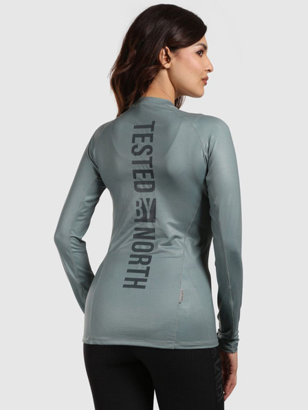 Kilpi Дамска функционална тениска с дълъг ръкав Kilpi SPOLETO-W Хаки