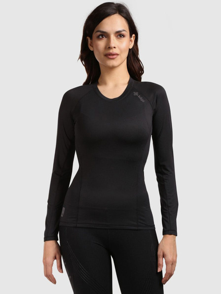 Kilpi Дамска функционална тениска с дълъг ръкав Kilpi SPOLETO-W Black