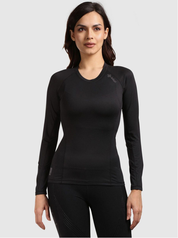 Kilpi Дамска функционална тениска с дълъг ръкав Kilpi SPOLETO-W Black