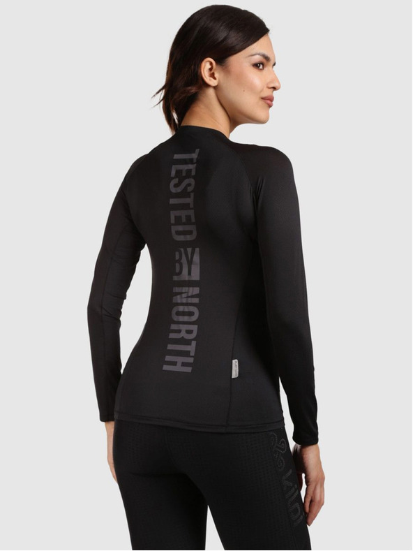 Kilpi Дамска функционална тениска с дълъг ръкав Kilpi SPOLETO-W Black