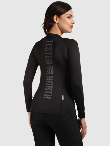 Kilpi Дамска функционална тениска с дълъг ръкав Kilpi SPOLETO-W Black