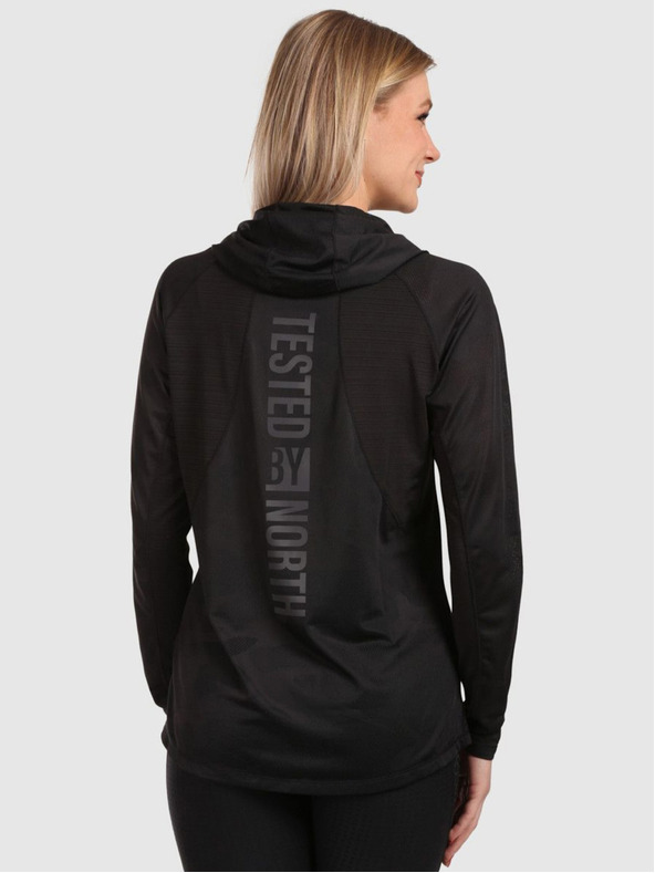 Kilpi Дамски бягащ суитшърт Kilpi AILEEN-W Черен