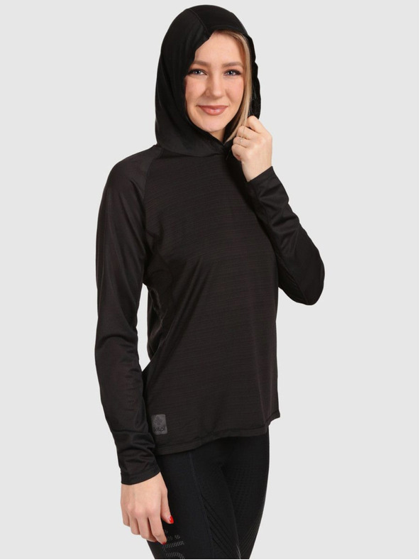 Kilpi Дамски бягащ суитшърт Kilpi AILEEN-W Черен