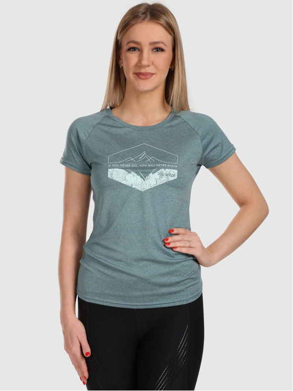 Kilpi Дамска функционална тениска Kilpi LISMAIN-W Khaki