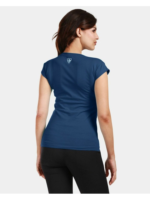 Kilpi Дамска памучна тениска Kilpi PROMO-W Blue