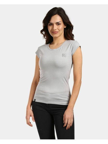 Kilpi Дамска памучна тениска Kilpi LOS-W Светлосиво