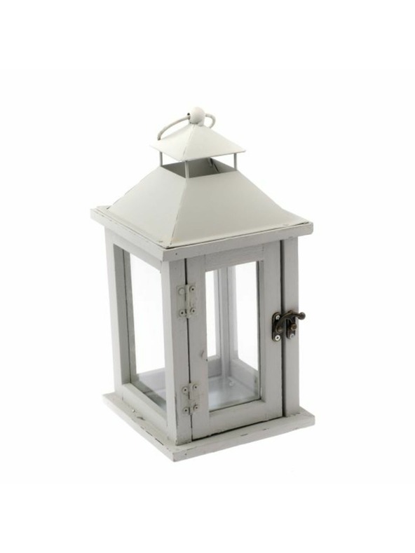 Casa de Engel Дървен фенер - сив, 0/8