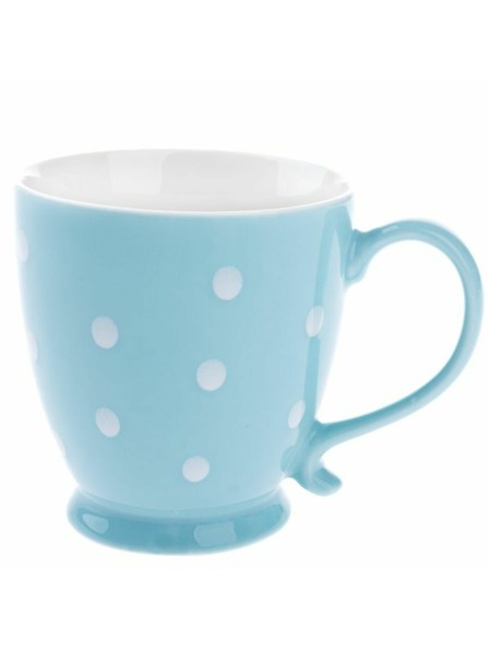 Casa de Engel Порцеланова чаша, синя на точки, 440мл, 6/36