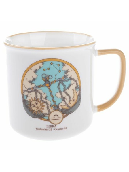 Casa de Engel Порцеланова чаша, Зодия - Везни, 460мл, 6/36