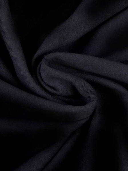 Kvalitex Памучен чаршаф 150x230cm черен Kvalitex