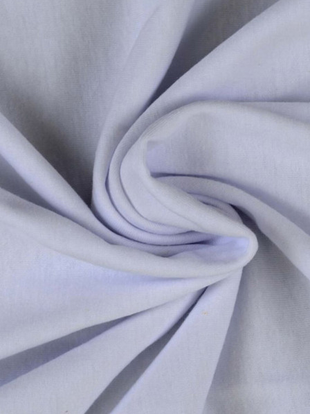 Kvalitex Джърси чаршаф 140x200cm светло сив